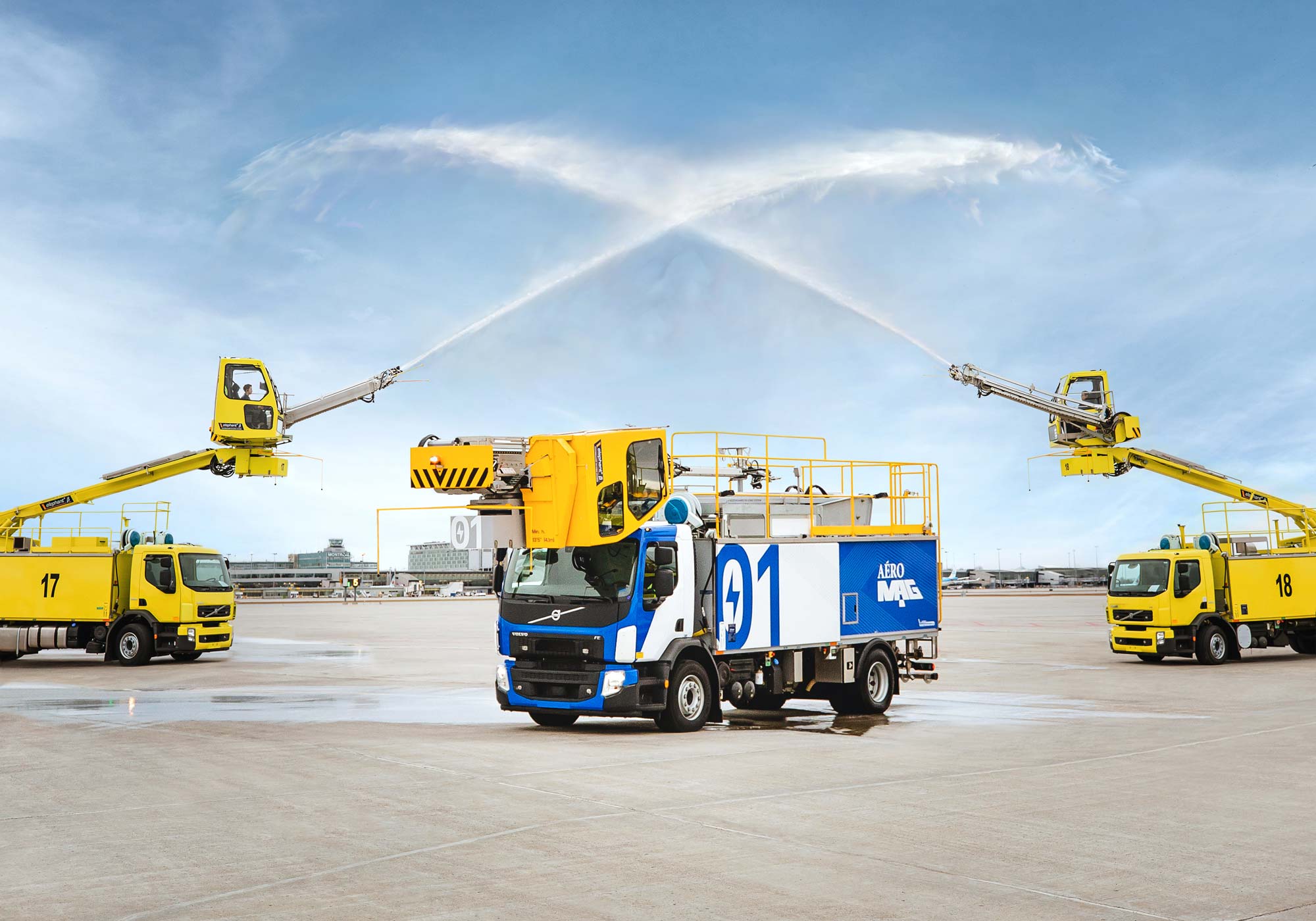 Aeromag welcomes the world’s first electric powered de-icing truck!